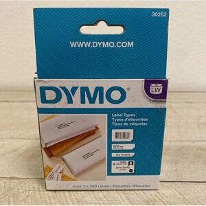 Dymo | Office | Dymo White Address Labels 3252 350 X 2 Rolls Labels ...